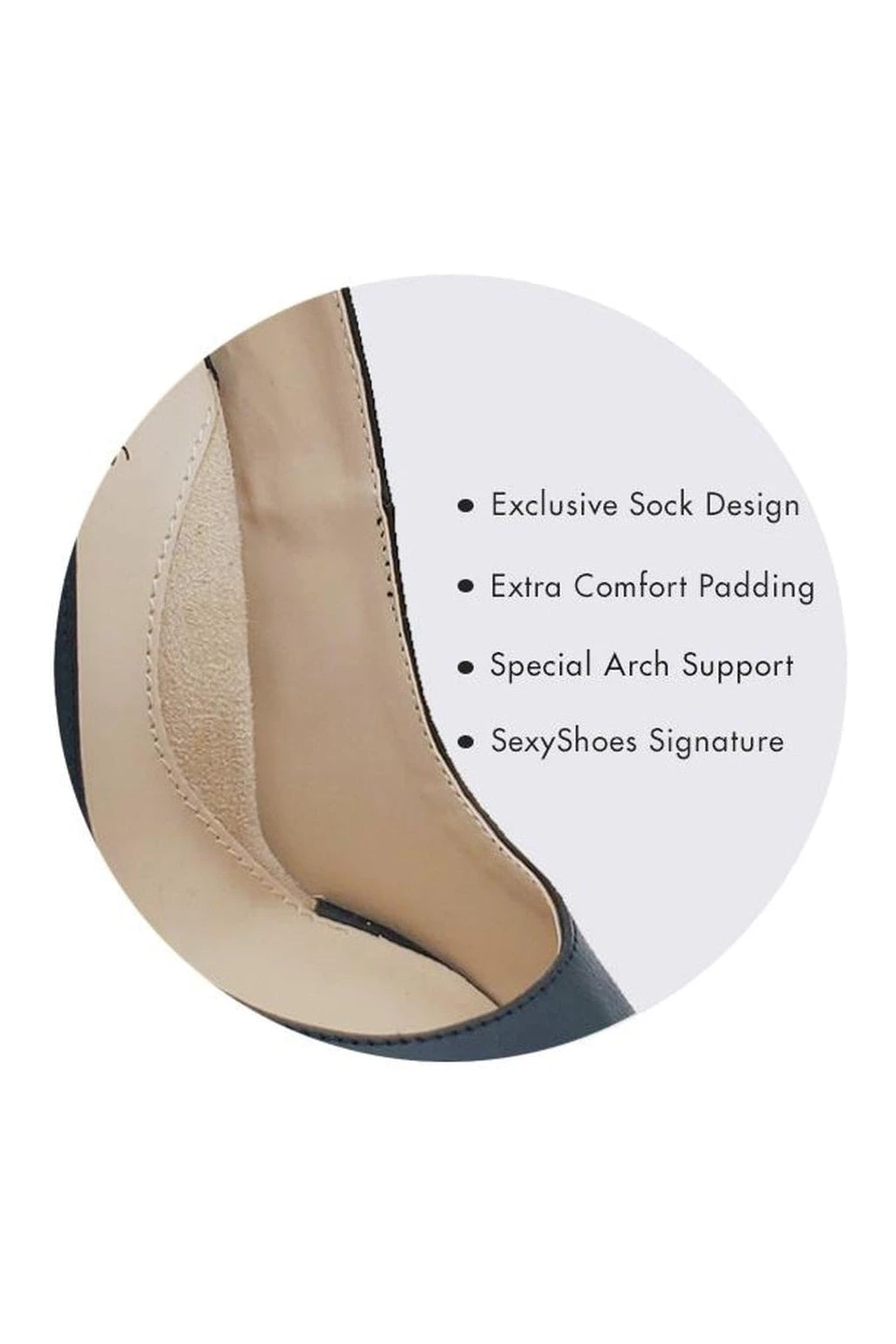 Cut Out Designed Pointed Toe Spectator Pump 3 Cut Out Designed Pointed Toe Spectator Pump - Image 3