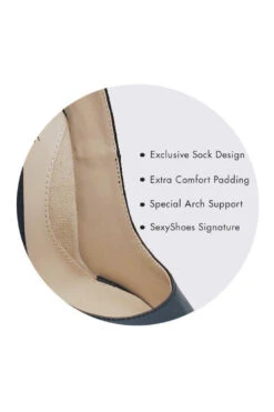 Sultry Low Cut Sky High Stiletto Heel Pump -Coquette Shop 11 19 2020 comfort padding template ff149f6b 30f4 4872 87ea f05835591feb