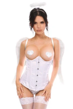 3 Piece Daring Angel Corset Costume