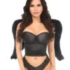3 Piece Night Angel Corset Costume