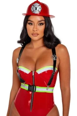 3PC Playboy Smokin’ Hot Firegirl 9 3PC Playboy Smokin’ Hot Firegirl -Coquette Shop 3PC Playboy Smokin Hot Firegirl Bunny Costumes Roma Costumes SEXYSHOES COM 5