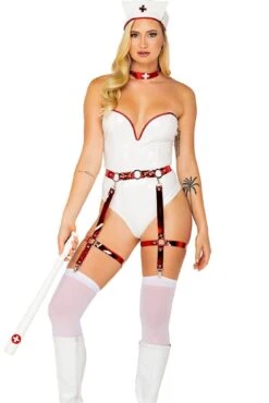4pc Naughty Nurse -Coquette Shop 4pc Naughty Nurse Nurse Costumes Roma Costumes SEXYSHOES COM 3