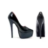 652-PRINCE Platform Pump | Black Patent