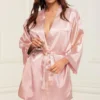 Baci Lingerie All Satin Robe