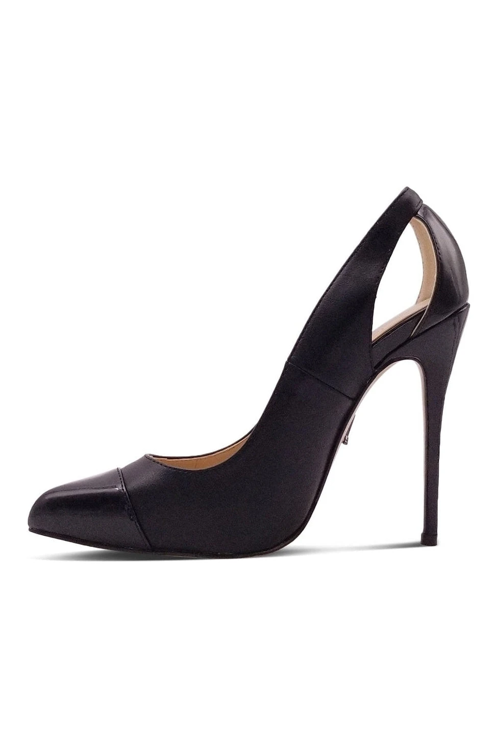 Cut Out Designed Pointed Toe Spectator Pump 5 Cut Out Designed Pointed Toe Spectator Pump - Image 5