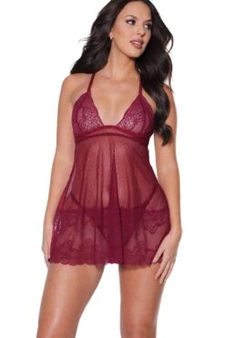 Coquette Babydoll With Adjustable Thong