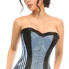 Blue Burlesque Overbust Corset