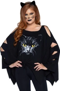 LEG AVENUE Cat Poncho Costume