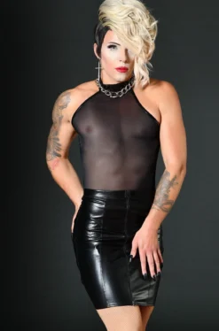 Catherine Mesh Top -Coquette Shop Catherine Mesh Top Fetish Tops Patrice Catanzaro SEXYSHOESCOM 3