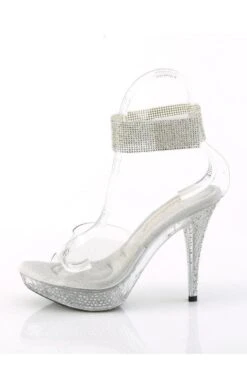 ELEGANT-442 Clear Vinyl Sandal -Coquette Shop ELEGANT 442 Clear Vinyl Sandal Sandals Fabulicious SEXYSHOES COM 3