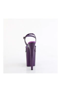 PLEASER FLAMINGO-809GP Purple Glitter Patent Sandal -Coquette Shop FLAMINGO 809GP Purple Glitter Patent Sandal Sandals Pleaser SEXYSHOES COM 4