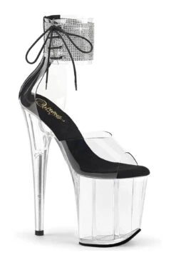 PLEASER FLAMINGO-824RS Clear Vinyl Sandal