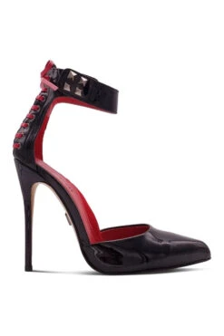 D'Orsay Ankle Strap With Corset Lace Details 9 D'Orsay Ankle Strap With Corset Lace Details -Coquette Shop Fame Right