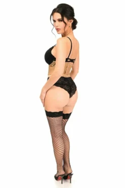 Beige Sheer Lace Underwire Waist Cincher Corset 8 Beige Sheer Lace Underwire Waist Cincher Corset -Coquette Shop LV 1407d 90189eb3 12c1 429e afa5 a78aa026c0d6