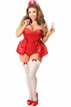 4 Piece Naughty Nurse Corset Costume 6 4 Piece Naughty Nurse Corset Costume -Coquette Shop LV 424c 5b47be2c a757 4ef9 9b72 ad69ed11fc34