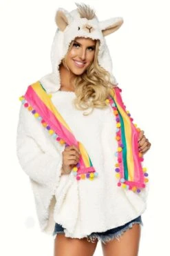 LEG AVENUE Llama Poncho Costume