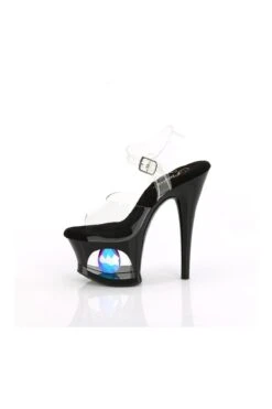 PLEASER MOON-708DIA Clear Vinyl Sandal -Coquette Shop MOON 708DIA Clear Vinyl Sandal Sandals Pleaser SEXYSHOES COM 3