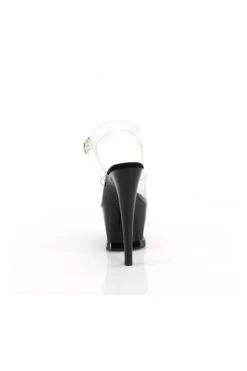 PLEASER MOON-708DIA Clear Vinyl Sandal -Coquette Shop MOON 708DIA Clear Vinyl Sandal Sandals Pleaser SEXYSHOES COM 4
