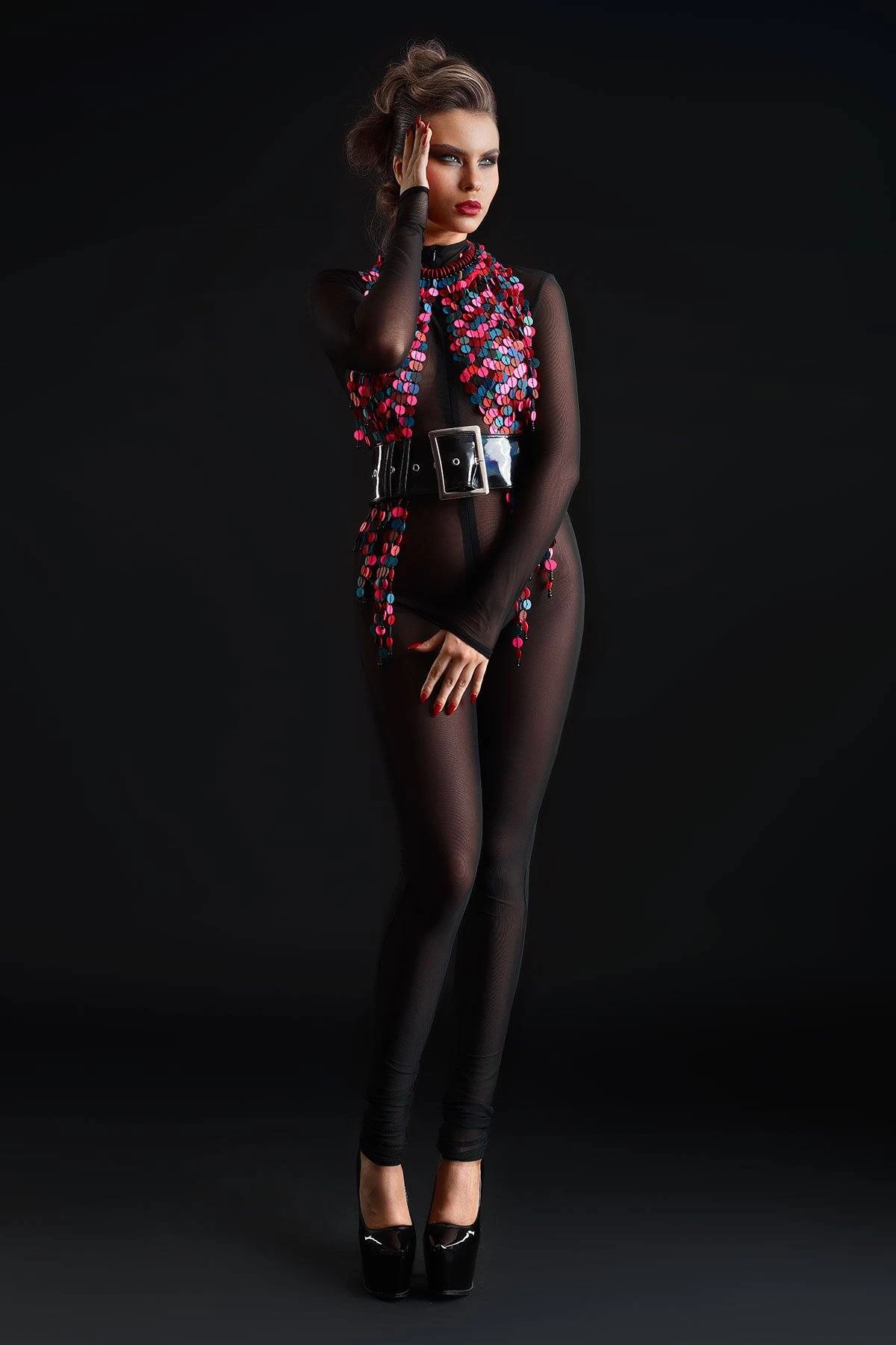 Sweety Fishnet Catsuit 3 Sweety Fishnet Catsuit - Image 3