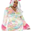 LEG AVENUE Plus Size Enchanted Unicorn Costume Dress