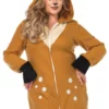 LEG AVENUE Plus Size Sexy Fawn Costume Dress
