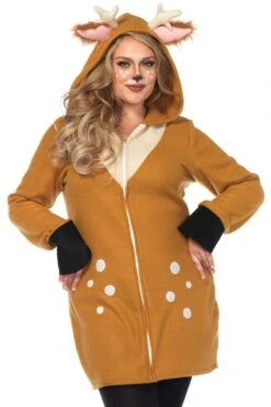 LEG AVENUE Plus Size Sexy Fawn Costume Dress