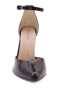 Ankle Strap D'Orsay Wide Width Pump 10 Ankle Strap D'Orsay Wide Width Pump -Coquette Shop Sexy9597 BLK front 9d36a76e 9b15 4c13 9483 816a16e84075