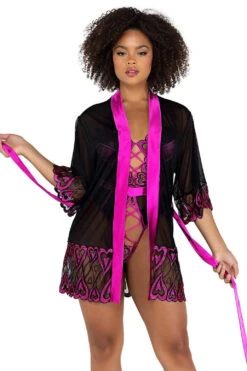 Sweetheart Robe -Coquette Shop Sweetheart Robe Gowns Robes Roma Confidential SEXYSHOESCOM 3