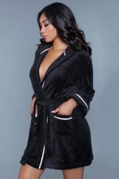 Ultra Soft Fluffy Robe -Coquette Shop Ultra Soft Fluffy Robe Gowns Robes BeWicked SEXYSHOES COM 3