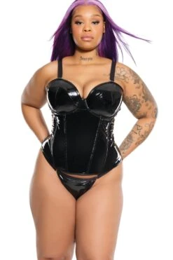 Coquette Underwired Boning Bustier -Coquette Shop Underwired Boning Bustier Fetish Bustiers Coquette SEXYSHOES COM 4