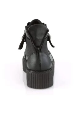 V-CREEPER-566 Black Vegan Leather Creeper -Coquette Shop V CREEPER 566 Black Vegan Leather Creeper Creepers Demonia SEXYSHOES COM 4