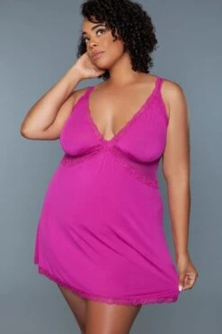 V-Neck Slip With Sheer Mesh Design -Coquette Shop V Neck Slip With Sheer Mesh Design Chemises BeWicked SEXYSHOES COM 3 58d9d48a baff 4240 847b 503b8be8ef84