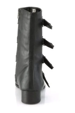 WARLOCK-110-B Black Vegan Leather Knee Boot -Coquette Shop WARLOCK 110 B Black Vegan Leather Knee Boot Knee Boots Demonia SEXYSHOES COM 4