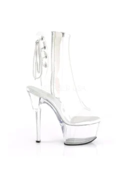 PLEASER ASPIRE-1018C Platform Boot | Clear Vinyl 9 PLEASER ASPIRE-1018C Platform Boot | Clear Vinyl -Coquette Shop aspire 1018c platform boot clear vinyl ankle boots pleaser sexyshoescom 5