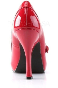 CUTIEPIE-02 Pump | Red Patent -Coquette Shop cutiepie 02 pump red patent mary janes pin up couture sexyshoescom 4