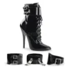 DOMINA-1023 Ankle Boot | Black Patent