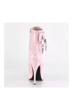 DOMINA-1023 Ankle Boot | Pink Patent -Coquette Shop domina 1023 ankle boot pink patent ankle boots devious sexyshoescom 4
