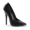 DOMINA-420 Pump | Black Patent