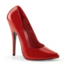 DOMINA-420 Pump | Red Patent