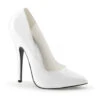 DOMINA-420 Pump | White Patent