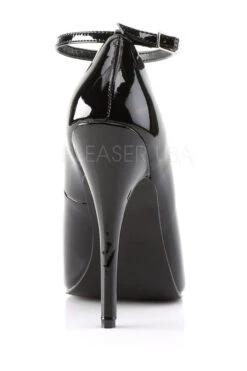DOMINA-431 Pump | Black Patent -Coquette Shop domina 431 pump black patent pumps devious sexyshoescom 4