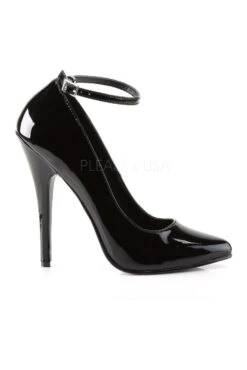 DOMINA-431 Pump | Black Patent -Coquette Shop domina 431 pump black patent pumps devious sexyshoescom 5