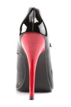 DOMINA-442 Pump | Black Patent -Coquette Shop domina 442 pump black patent mary janes devious sexyshoescom 4
