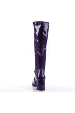 GOGO-300 Go Go Boot | Purple Patent -Coquette Shop gogo 300 go go boot purple patent knee boots funtasma sexyshoescom 4