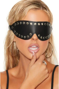 Leather Blindfold