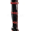 MEDIC-3028 Thigh Boot | Black Patent