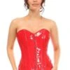 Patent Overbust Corset