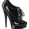 SULTRY-660 Ankle Boot | Black Patent